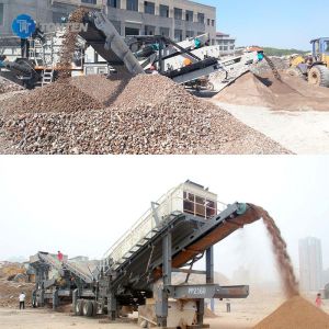 Buy cheap Concrete Construction Waste Quarry Stone Crushing Machine Mobile Crusher Plant product