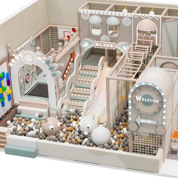 Buy cheap Clock Themed Custom Indoor Playground Wear Resistant Toddler Indoor Playground from wholesalers