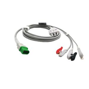 Buy cheap 12 Pin Connector ECG Cable AHA Compatible For Mindray Datascope Passport V V12 V21 from wholesalers