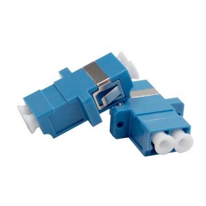 Buy cheap Lc Upc Singlemode Duplex Fiber Optic Cable Adapter / Fiber Optic Coupler Durable from wholesalers