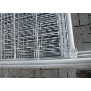 Buy cheap Construction Site Fencing Temp Fence Panels Hot Dipped Galvanized Pipe product