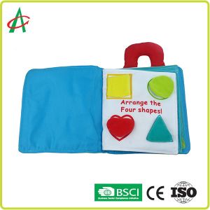 Buy cheap ISO BSCI Family Early Education 3d Cloth Book Polyester fabric from wholesalers