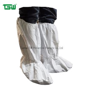 Buy cheap Breathable White 45*36cm Microporous Disposable Boot Covers from wholesalers