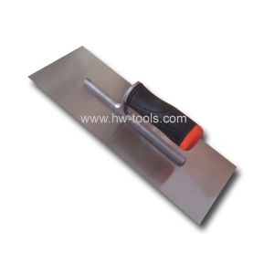 Buy cheap Plastering trowel with rubber handle HW02132 from wholesalers
