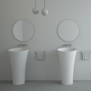 Buy cheap High Strength Modern Freestanding Bathroom Vanity Scratch Resistant from wholesalers