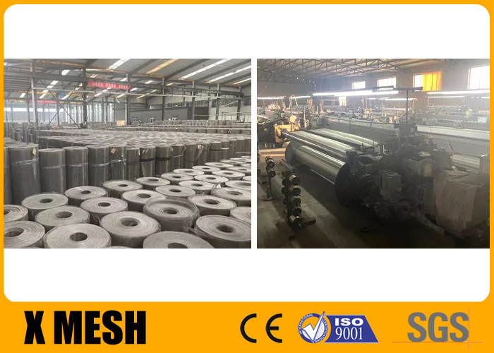 Buy cheap Bright Silver Colour Window Screen Mesh 1.5m X 30m Roll Size Long Service Life from wholesalers