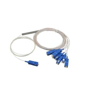 Buy cheap 1*8 SC/UPC Connectors Fiber Optic Communication Cables for FTTH Mini PLC Splitter from wholesalers
