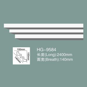 Buy cheap Foam Skirting PU Ceiling Moulding HG-9584 from wholesalers