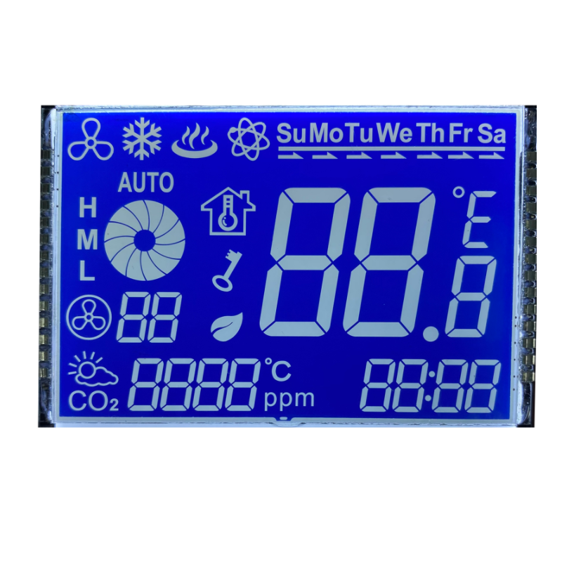 Buy cheap Custom THN Negative Segmented LCD Display for Industrial Temperature Control LCD Display 7 Segment from wholesalers