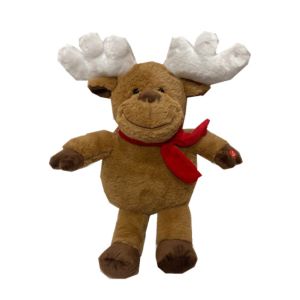 Buy cheap 0.28m 11.02ft LED Plush Toy Personalised Christmas Reindeer Teddy BSCI from wholesalers