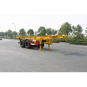 Buy cheap Skeletal ISO Tank Container Semi Trailer Chasis 2 Axles 20 Foot from wholesalers