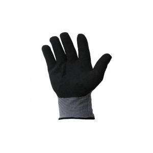Buy cheap 15G Nylon Spandex Sandy Nitrile Coated Work Gloves For Excellent Grip Customized Color from wholesalers