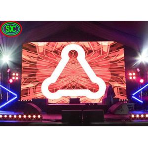 Buy cheap HD display Stage P3.91 P4.81 Video Wall Screens Background Flat LED Window 500*500mm Cabinets from wholesalers
