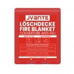 Buy cheap Square box fire blanket    Jvante   Plastic red box   Case material: pvc    Size :1.2 * 1.2m/1.6*1.8m from wholesalers