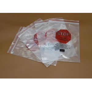 Buy cheap Flat Top Open PE Plastic Bags Offset Printing With 2 Or 3 Sealing Sides product