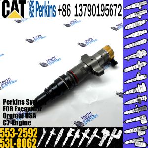 553-2592 Perkins Diesel Injector Common Rail Fuel Injector For Caterpillar