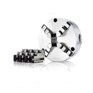 Buy cheap SIC 4 jaw scroll chuck plain back solid jaws (front and back mounted) from wholesalers