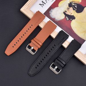 Buy cheap Replaceable Genuine Leather Watch Band , 22mm Calfskin Watch Strap from wholesalers