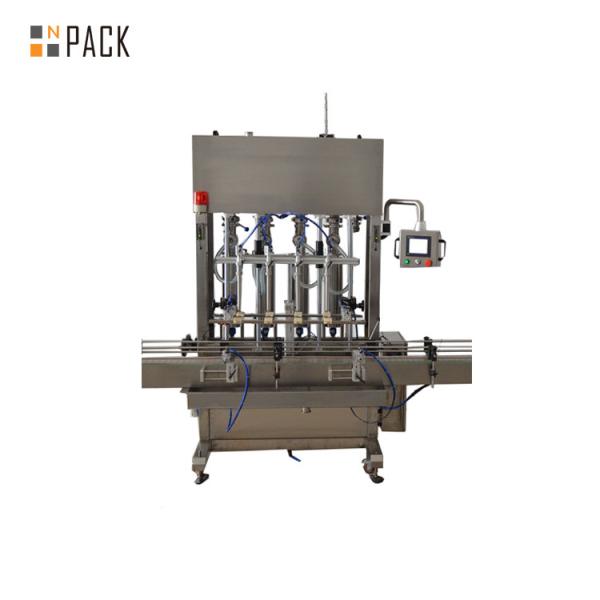 Stainless Steel Piston Filling Equipment Mechanical Industrial Bottling Machine