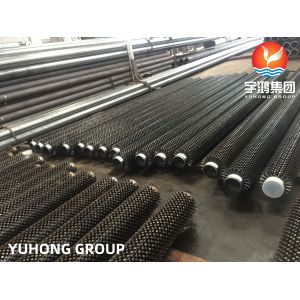 Buy cheap ASTM A335 P9 Carbon Steel Studded Finned Tube Applied For Heat Exchanger from wholesalers