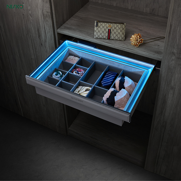 Buy cheap Multi-Function Wardrobe Bras Box Drawer Sorting Underwear Storage Basket Wardrobe Organizer from wholesalers