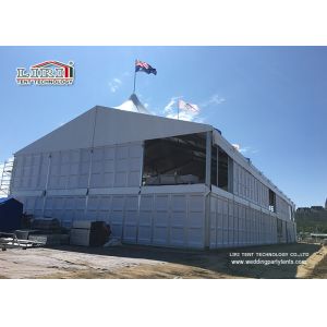 Buy cheap 25M x 50M  Double Decker High Peak Tents with ABS Hard Wall for Beer Festival from wholesalers