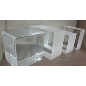 Transparent Acrylic Wall Panels System for Infinity Edge Pool Custom Manufacturi