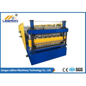 Buy cheap Custom Voltage Double Layer Roll Forming Machine , Automatic Roll Forming Machine from wholesalers