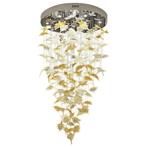 Buy cheap ODM Maple Leaf Chandelier Anti Glare Customized Pendant Lamp from wholesalers
