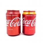 Buy cheap Stubby Sleek Slim Coca Cola Aluminium Coffee Cans For Beverages 330ml from wholesalers