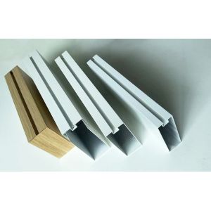 Buy cheap Extruded Box Aluminum Baffle Ceiling PVDF Coating 0.8mm-3mm from wholesalers