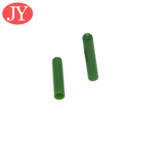 Buy cheap BBP FREE Jiayanag aglet plastic tipping 3.2mm OD do color as pantone card numbe plastic tipping end cap plastic end cap from wholesalers