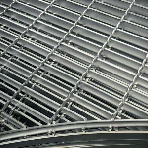 Buy cheap Sturdy Industrial Steel Grating Flat Bar with 3mm Cross Bar from wholesalers