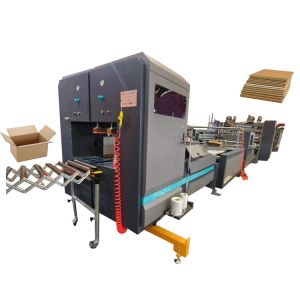 Buy cheap Flexo Box Packaging Forming Carton Slotting Die Cutting Making Fold Glue Bundling Machine from wholesalers