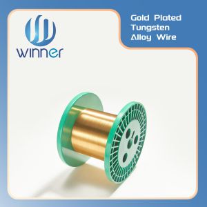Buy cheap High Performance Ultra Fine Gold Plated Tungsten Wire for Precision Electronics & RF Applications from wholesalers