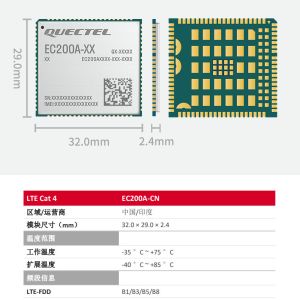 Buy cheap EC200A-EU LTE Cat 4 Module Optimized For M2M And IoT Applications from wholesalers