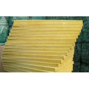Buy cheap Yellow Fireproof 50mm Rockwool Thermal Insulation Slab OEM from wholesalers