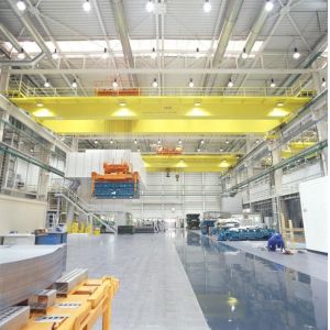 High Pressure Double Girder Overhead Crane Electric With Remote Control