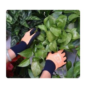 Buy cheap Orange Polyester Seamless Liner Ultimate Dexterity Rubber Protective Gardening Gloves from wholesalers