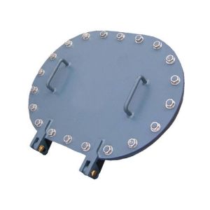Buy cheap 800mm Marine Hatch Cover Watertight Oval Flat Manhole Hatch Cover from wholesalers