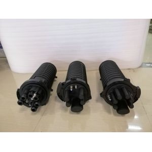 Buy cheap Cierres de empalme Fiber Optic Splice Closure joint enclosure 144 Cores 1 Oval 4 Round Ports IP68 from wholesalers