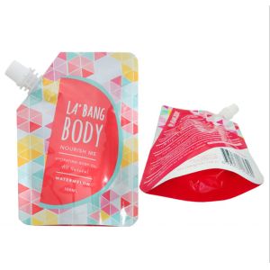 Mylar Liquid Spout Pouch 100ml Laundry Detergent Pouches SGS