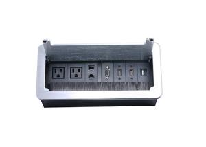 Buy cheap Custom Cable Cubby Box Tabletop Multimedia Connectivity Flip - Open Type product