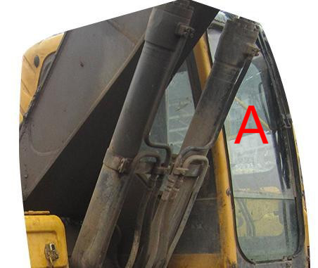 Buy cheap EC210B EC360B VOLVO Windshield Glass Construction Machine Cabin Front Up from wholesalers