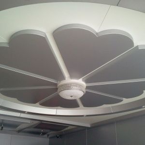 Customized Aluminum Metal Ceiling Curve Wave Suspended