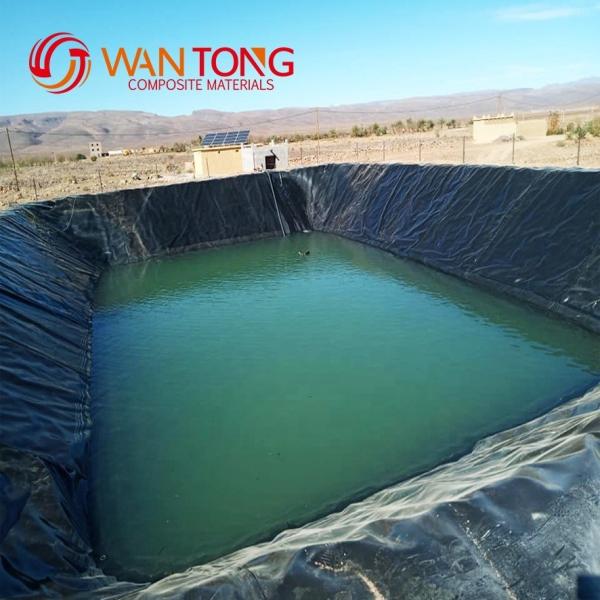 Buy cheap Customized Width Black Waterproof HDPE Geomembrane Liner 1mm for Fish Farming Tank from wholesalers