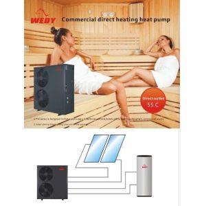 Buy cheap Direct heating 55 degree air to water heat pump from wholesalers