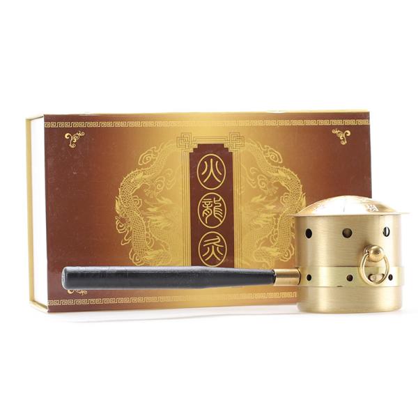 Buy cheap Chinese Acupressure Point Moxibustion Tools Pure Copper Moxa Burner from wholesalers