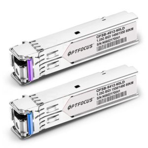 OPTFOCUS SFP OPTICAL TRANSCEIVER INDUSTRY 1.25G 1490nm/1550NM SFP Optical