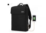 Business Large Capacity USB Laptop Backpack Bag , Anti Theft Backpack With USB